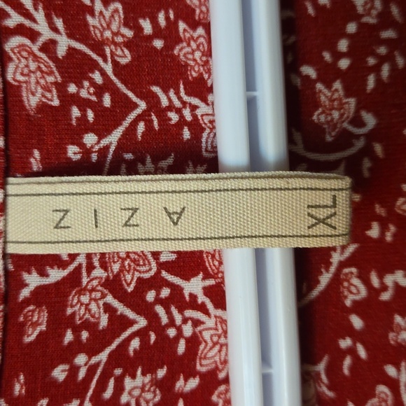 Boho inspired midi dress with tassles. Women's XL. - Picture 5 of 8